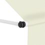 Voir la diapositive 2 : VIDAXL Auvent manuel retractable 150 cm Creme