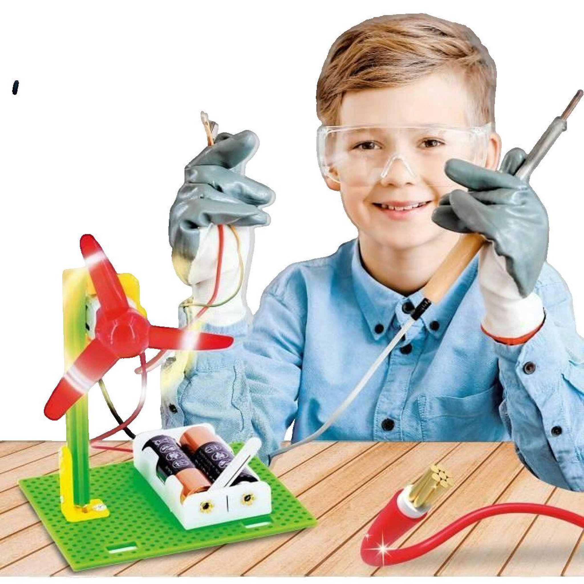 Voir la diapositive 3 : Genius Kit Scientifique Lisciani-Giochi Découverte de l'électricité - I'M A GENIUS POCKET