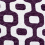 Voir la diapositive 4 : ATMOSPHERA Housse de Coussin Chenille  Jeni  40x40cm Violet