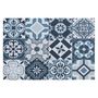 Voir la diapositive 3 : ATMOSPHERA Lot de 6 sets de table mosaïque carreaux de ciment - 45 x 30 cm - Bleu