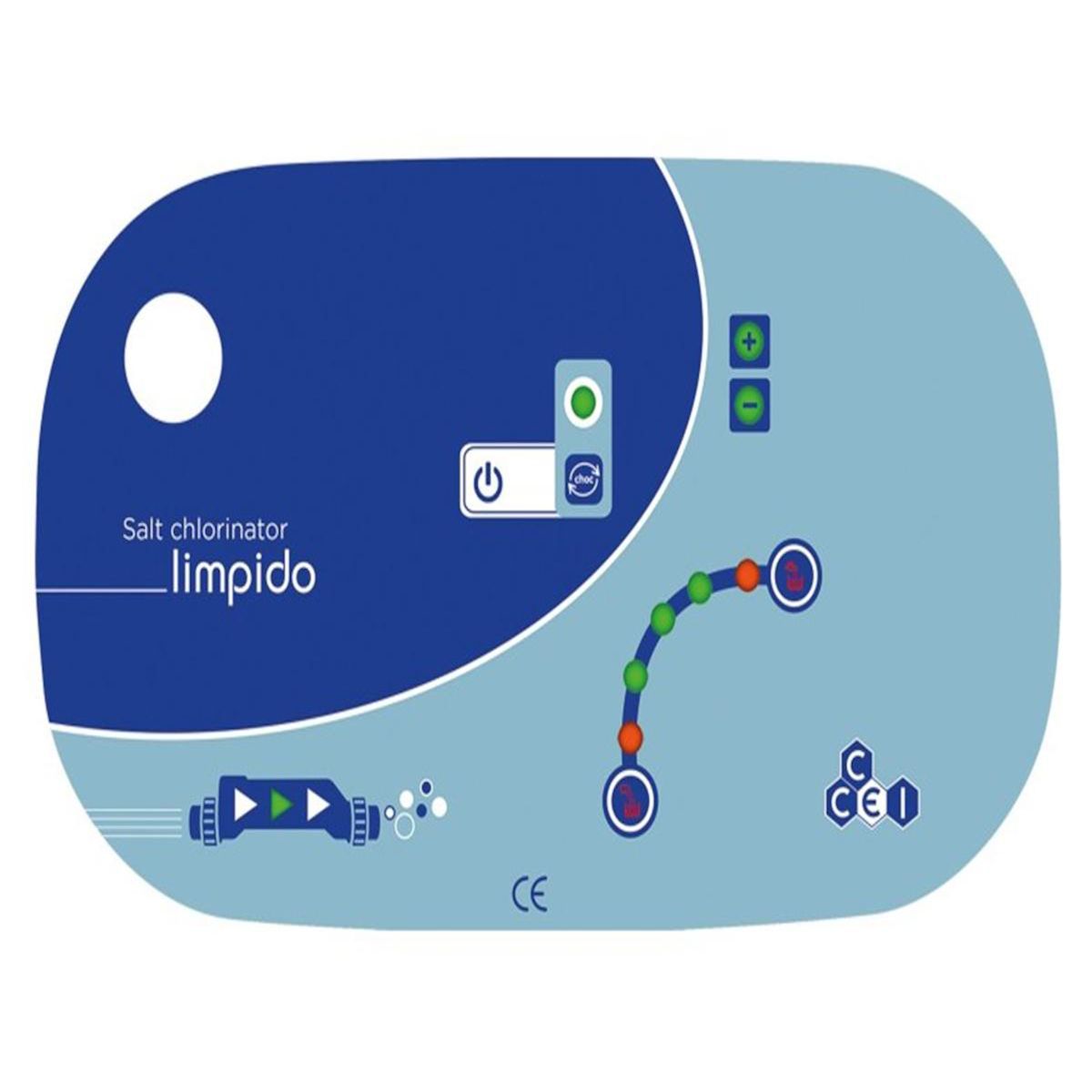 Ccei Electrolyseur au sel Limpido 60 pour piscine 1 à 60 m³ - CCEI