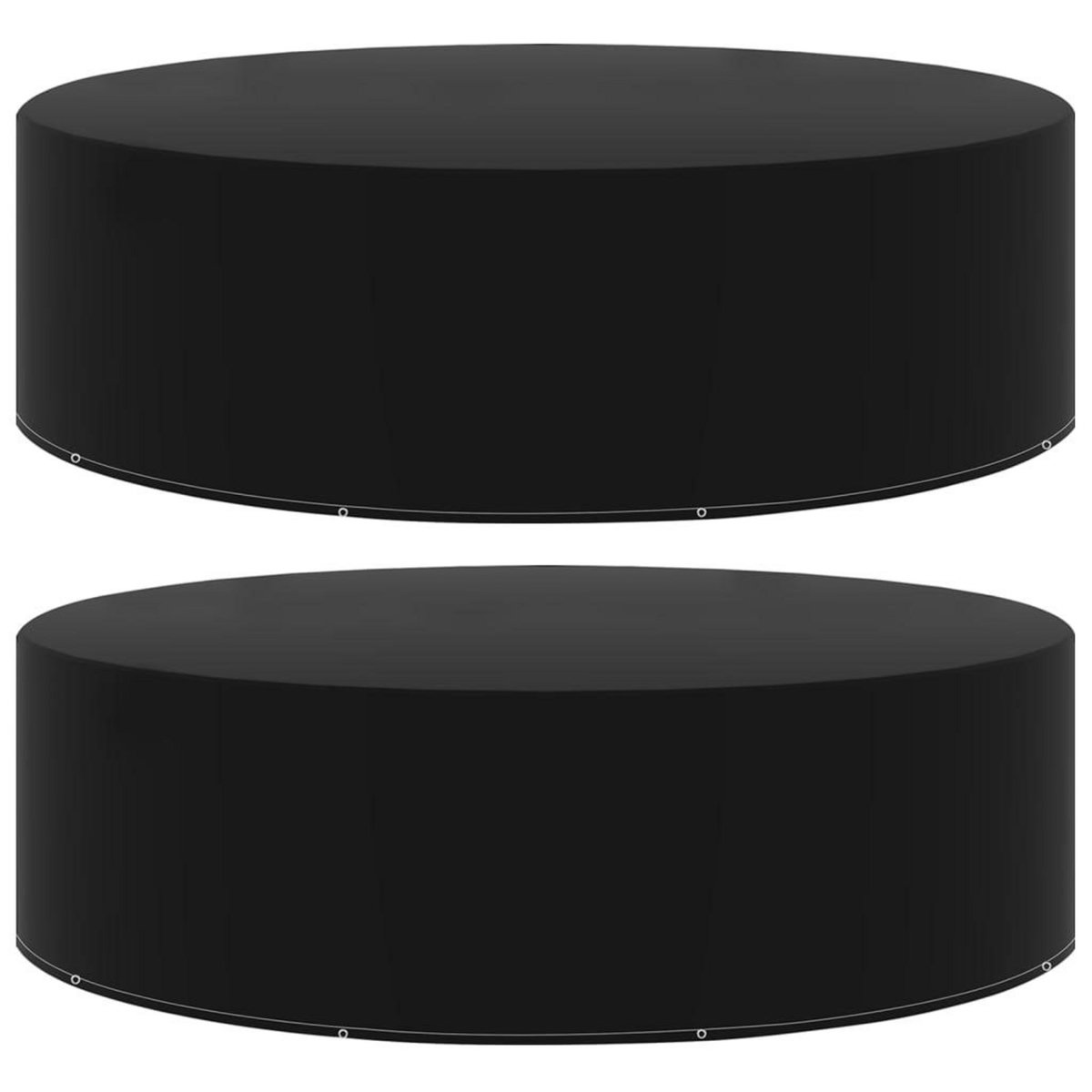 VIDAXL Housses de salon de jardin 2 pcs 10 œillets 325x90 cm