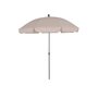 Voir la diapositive 1 : FAVEX Parasol droit diam 2m taupe ELENA
