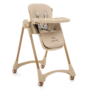 Voir la diapositive 4 : BEBELISSIMO Bebelissimo - Chaise haute évolutive bébé - Pliable - Compacte - Réglable hauteur - De 6 mois à 3 ans (15kg) - beige - Bon Appetit