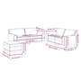 Voir la diapositive 6 : VIDAXL Ensemble de canapes 3 pcs rouge bordeaux similicuir