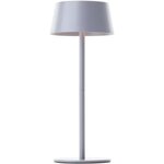 BRILLIANT Lampe de table d'extérieur - BRILLIANT - PICCO - LED et solaire - Métal et plastique - 5 W - Gris dépoli