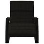 Voir la diapositive 3 : VIDAXL Chaise a bascule Noir Tissu