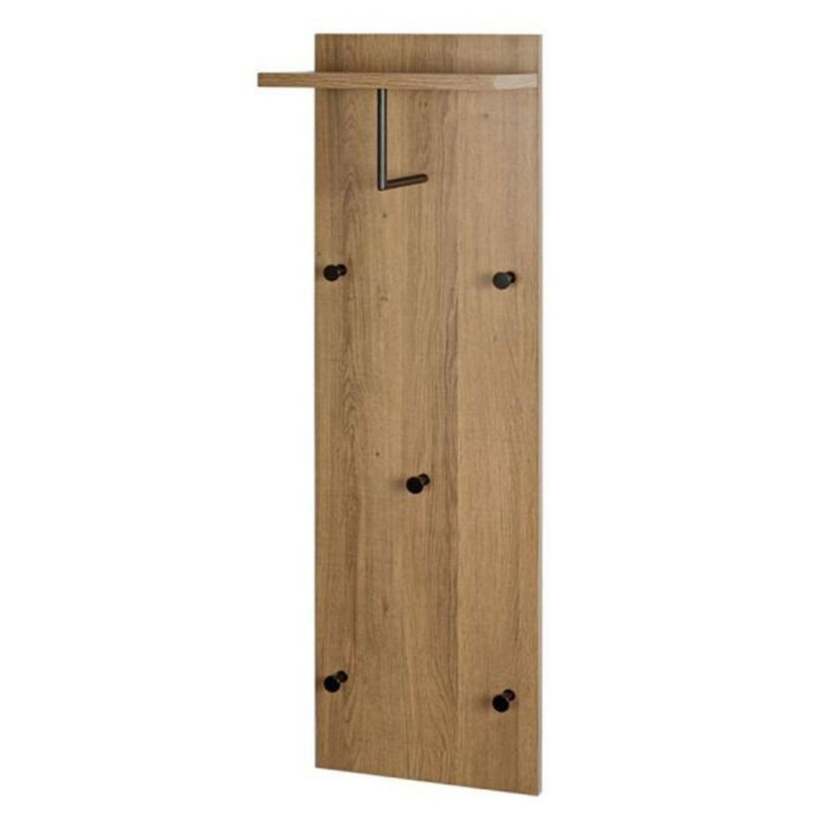 Paris Prix Aménagement Dressing  Miranda  100cm Chêne Foncé & Noir