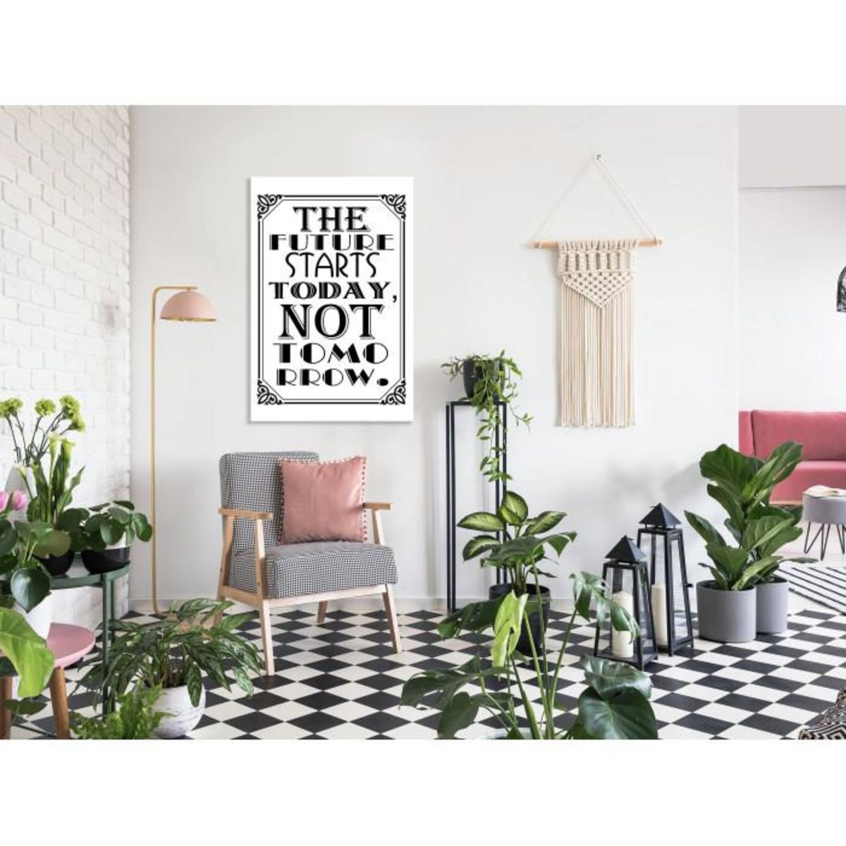 Paris Prix Tableau  The Future Starts Today Not Tomorrow