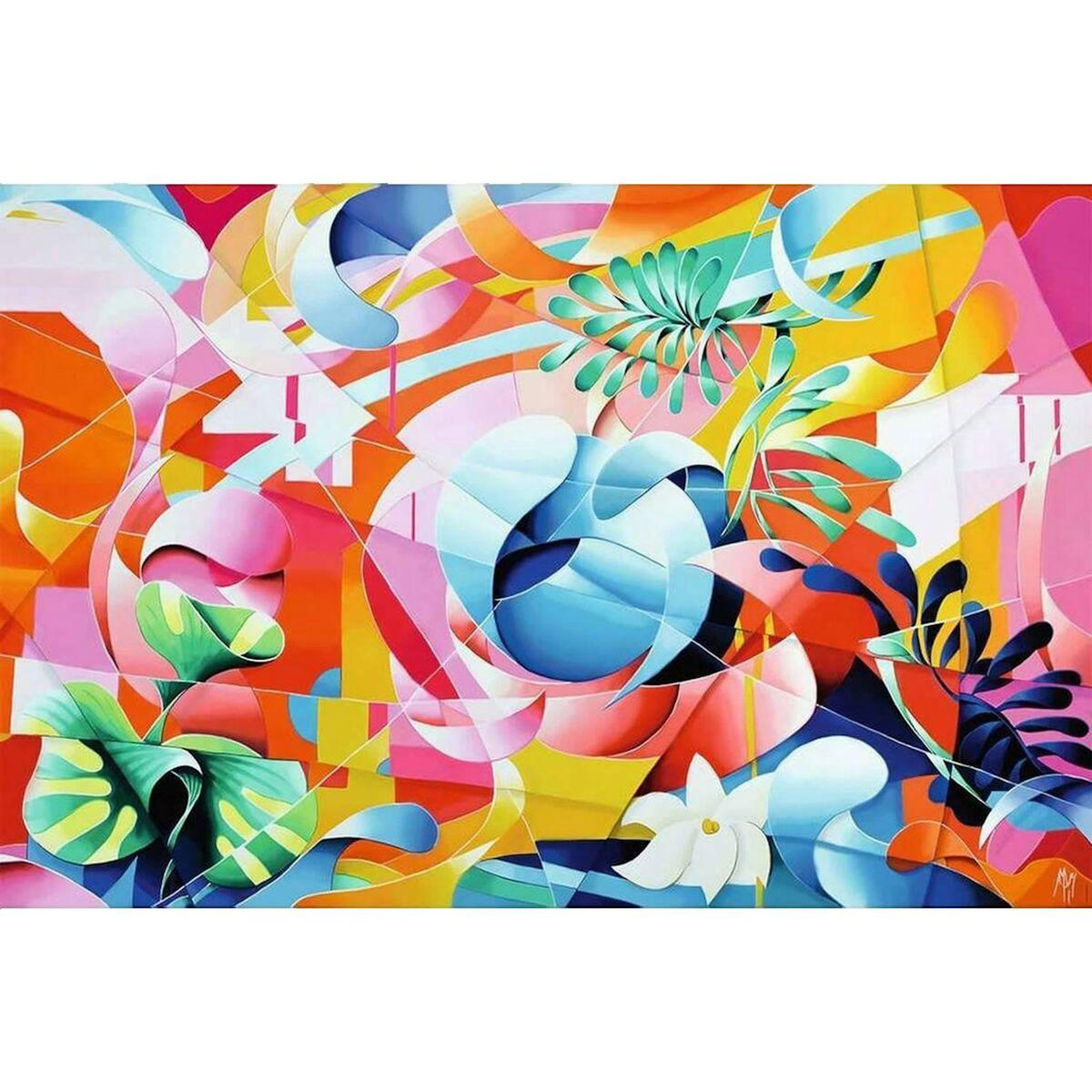 RAVENSBURGER Puzzle Ravensburger Abstraction Végétale 3000 pièces