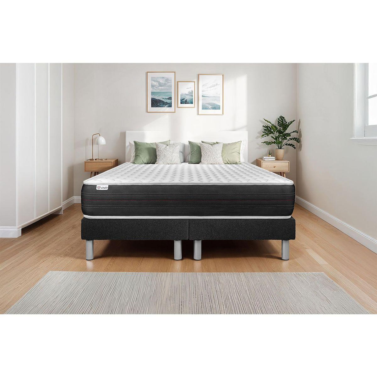 VITALIT Ensemble VITALSPRING 2x80x200cm