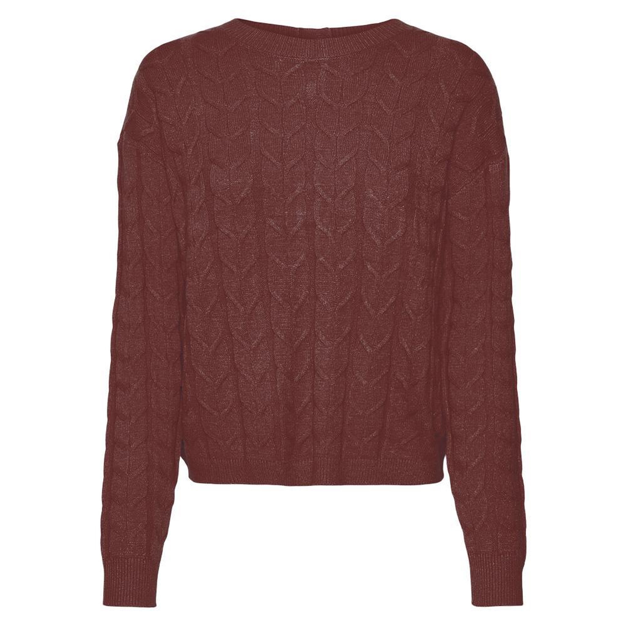 Vero Moda Pull Bordeaux Femme Vero Moda Tilda. Coloris disponibles : Rouge