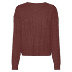 Vero Moda Pull Bordeaux Femme Vero Moda Tilda. Coloris disponibles : Rouge