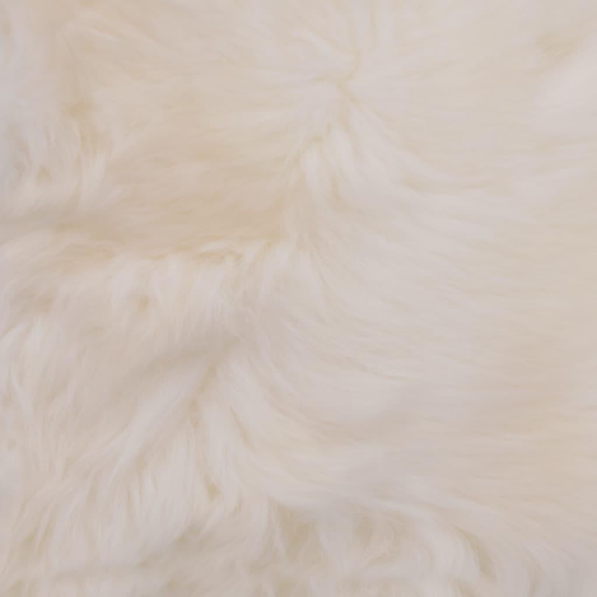 Voir la diapositive 5 : VIDAXL Coussins de chaise lot de 2 Blanc Peau de mouton veritable