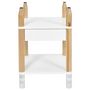 Voir la diapositive 5 : The Home Deco Factory Table de chevet pour enfant blanche
