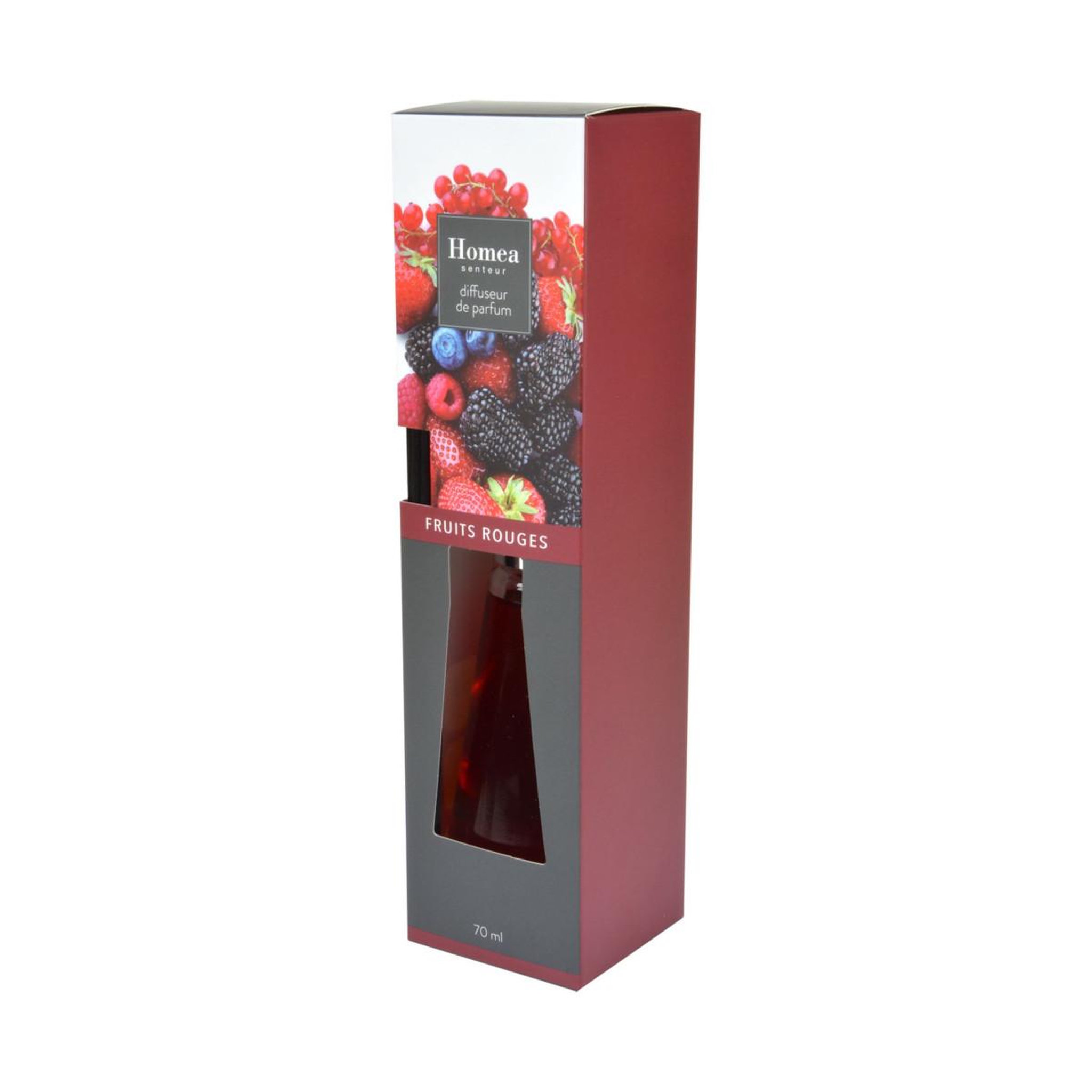Voir la diapositive 3 : HOMEA Diffuseur de parfum  essentiel ii  70ml fruits rouges