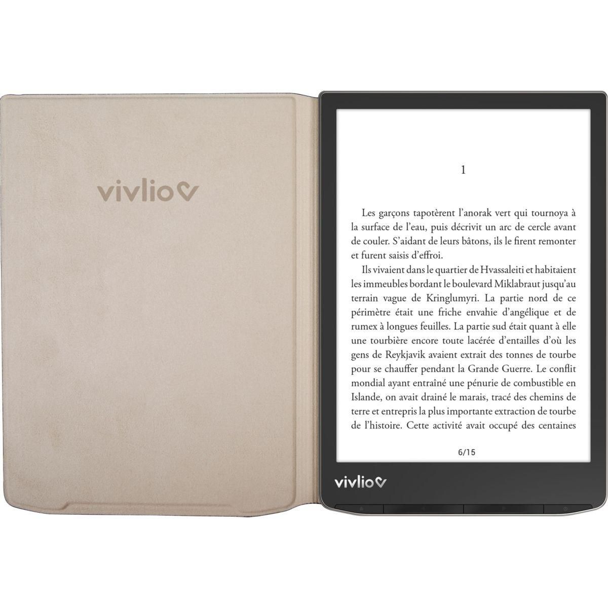 VIVLIO Housse avec clips Inkpad 4 - Noire