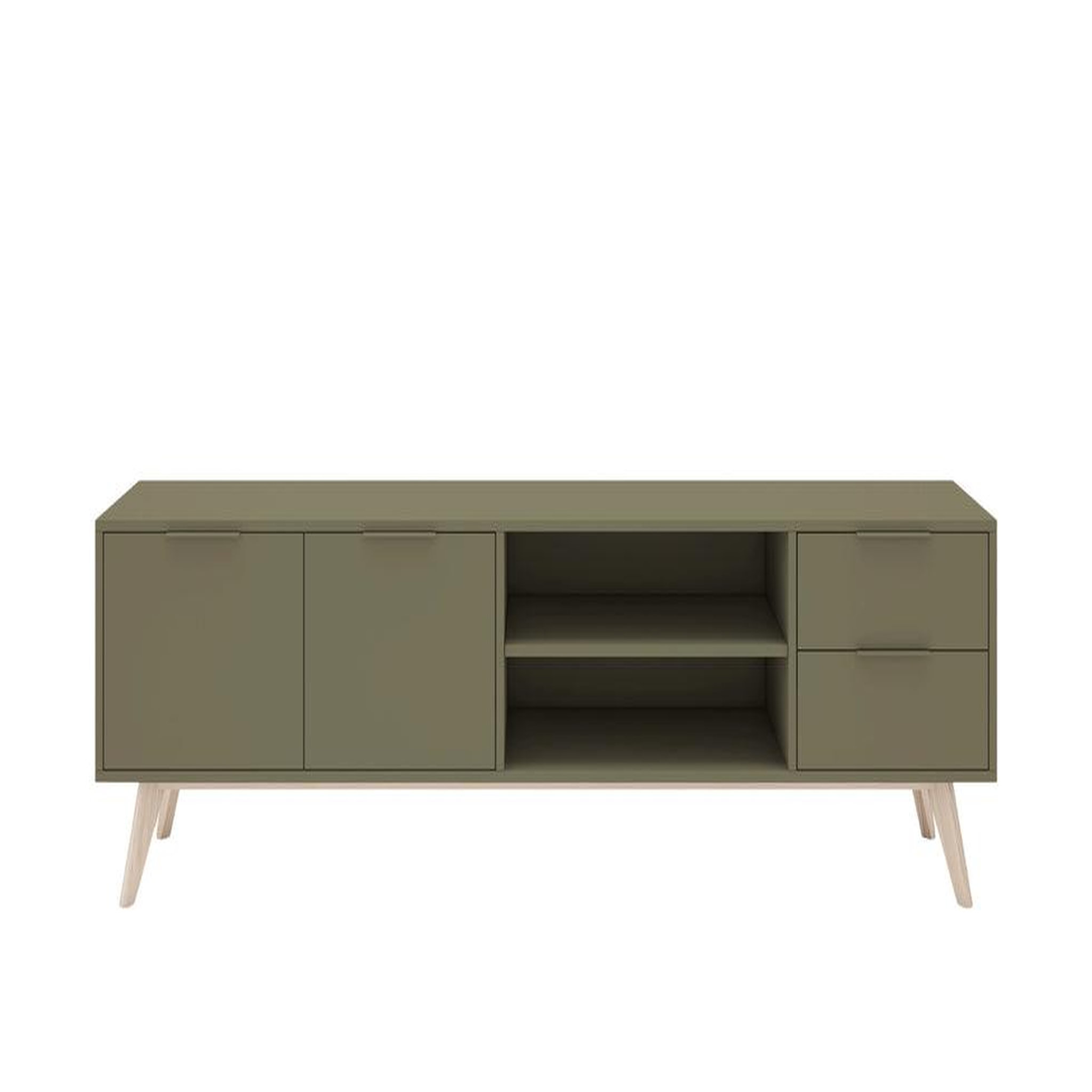 CASANOVA PARIS Uro - meuble tv 180cm en mdf vert