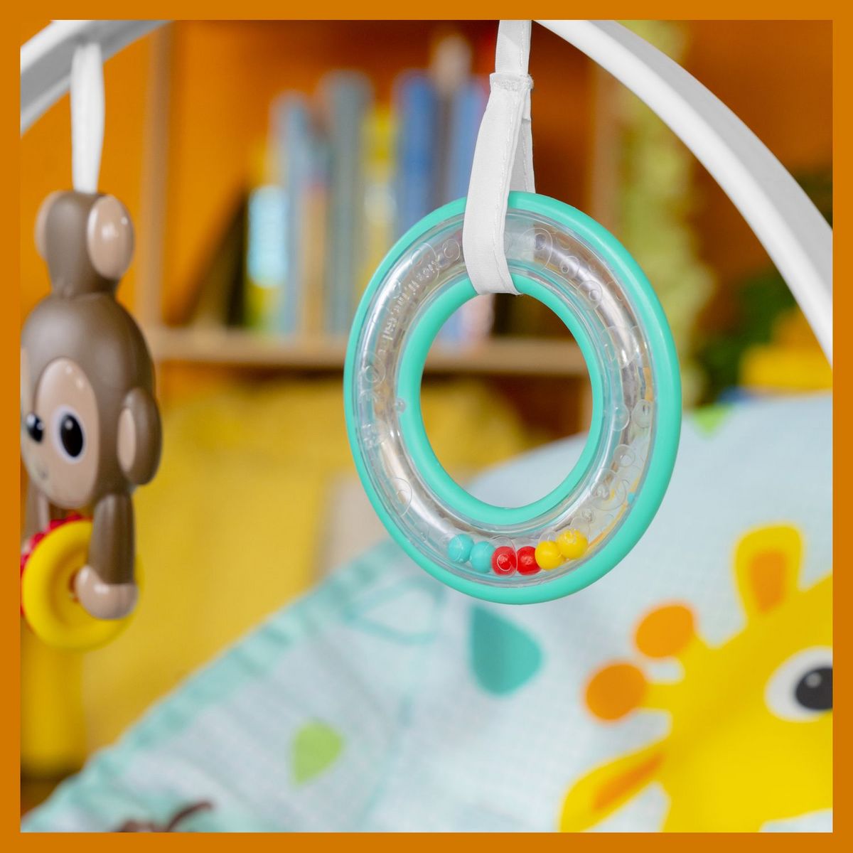 Bright Starts Transat évolutif et siège sauteur bébé Wild Vibes 