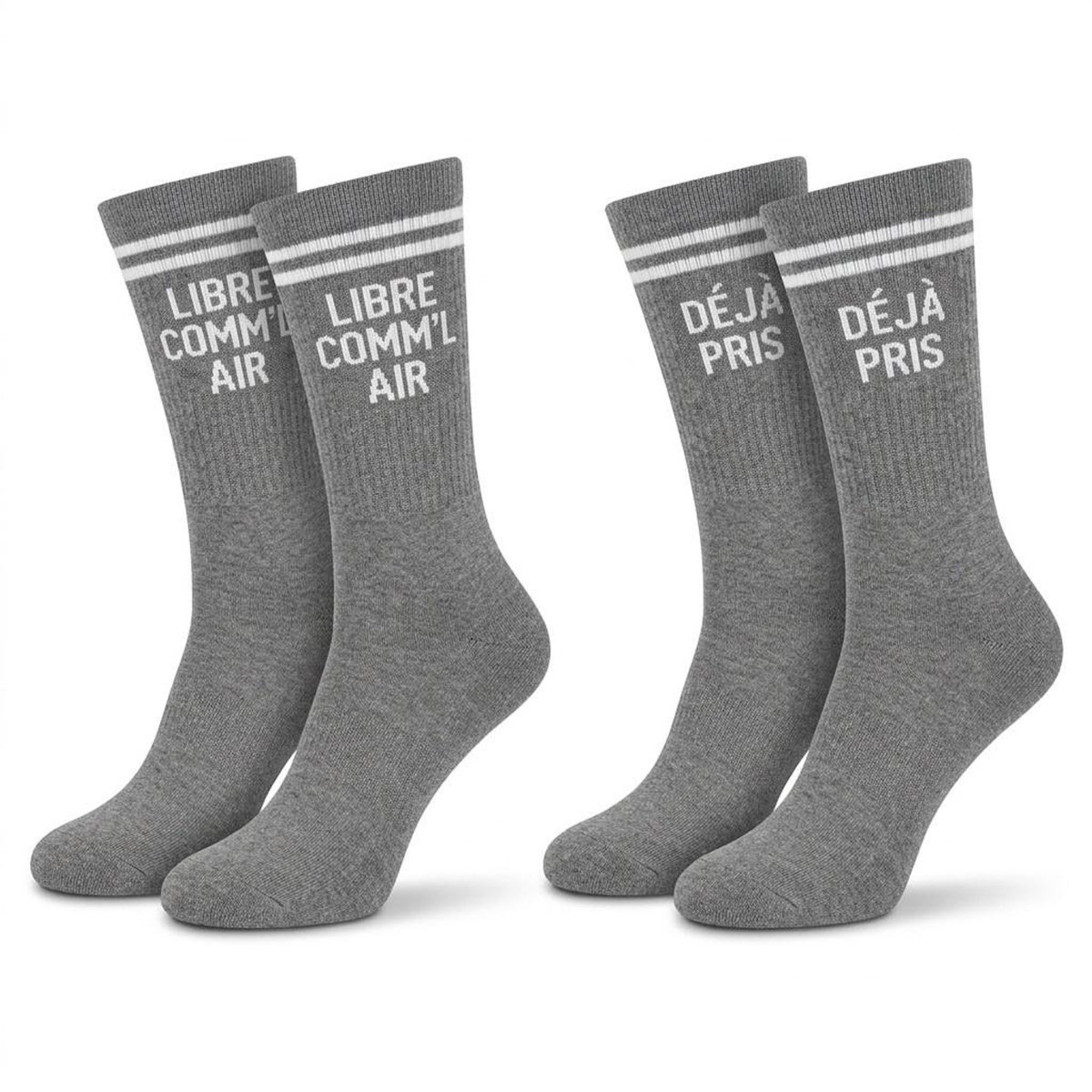 OZABI OZABI Chaussettes Homme Message Humoristiques Pack de 2 Paires