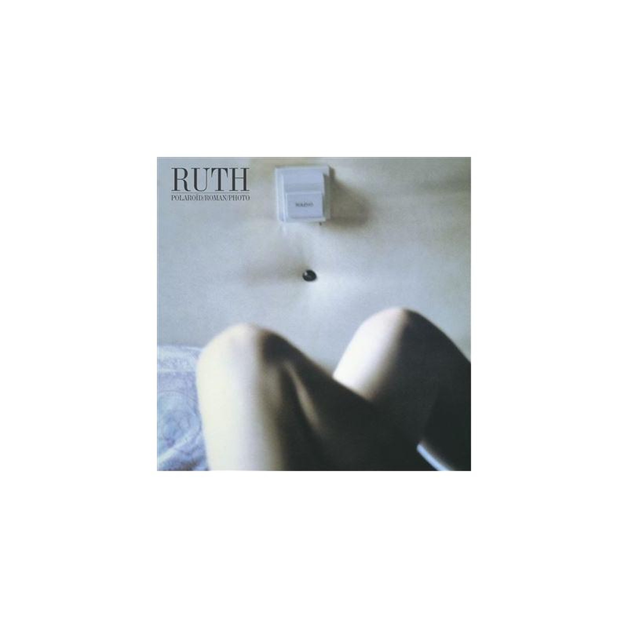 Vinyle lp bleu coloré ruth, “polaroïd/roman/photo” 2022, 1 disque, 7 titres