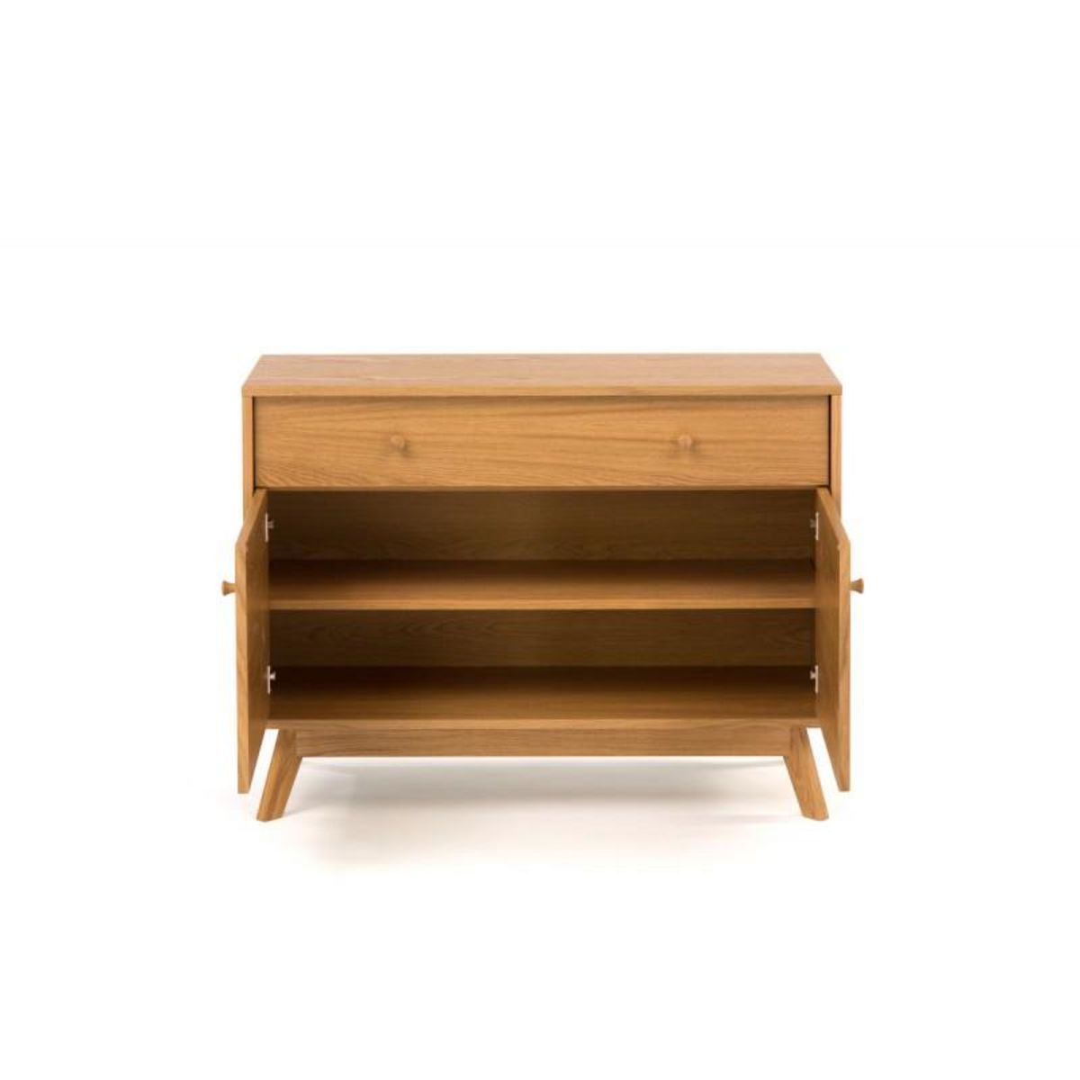 Paris Prix Buffet 2 Portes & 1 Tiroir  Kensal  100cm Chêne