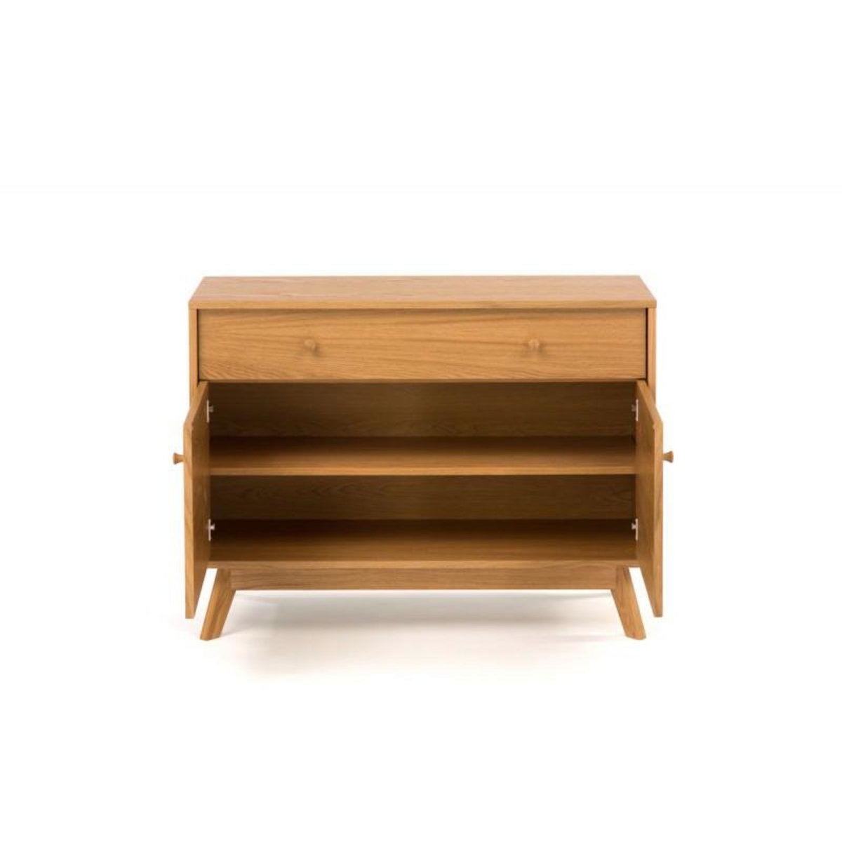 Paris Prix Buffet 2 Portes & 1 Tiroir  Kensal  100cm Chêne