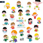 MON IMAGIER DES VERBES (TPS, PS), Schneider Léa