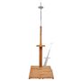 Voir la diapositive 2 : VIDAXL Douche de jardin en bois