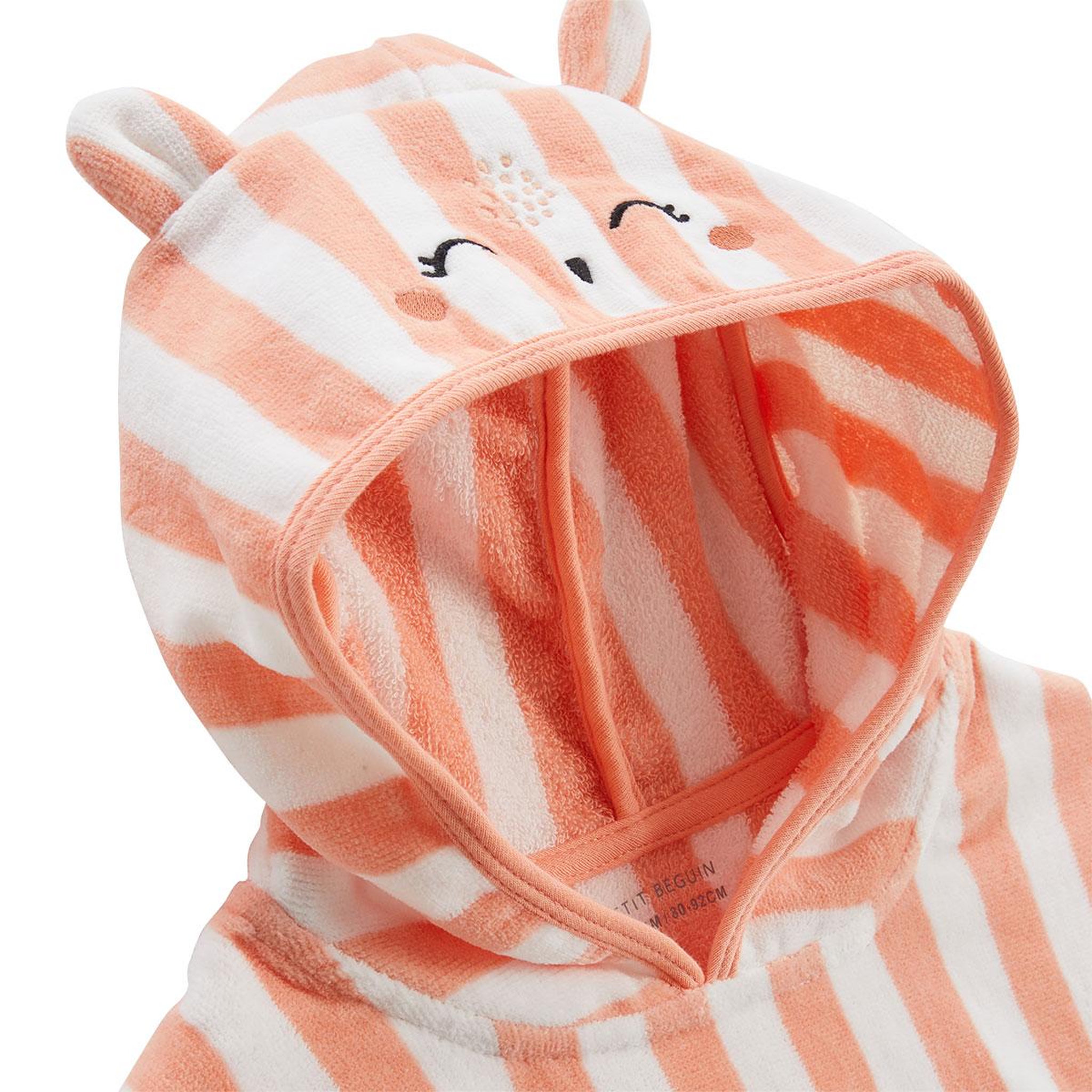 Voir la diapositive 3 : PETIT BEGUIN Poncho de bain bébé honfleur