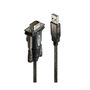 Voir la diapositive 2 : LINDY Lindy 42855 câble Série Gris, Transparent 1,5 m USB Type-A DB-9
