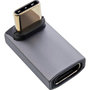 Voir la diapositive 1 : DeLock Adaptateur USB-C delock 4043718334056 USB4 design angulaire gris