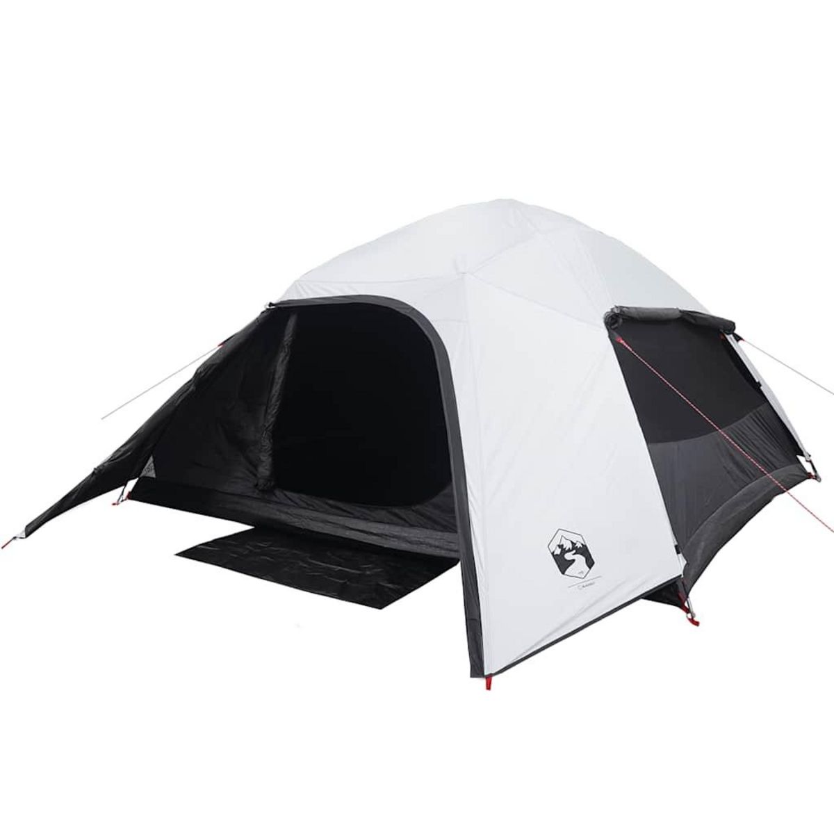 VIDAXL Tente de camping a dome 4 personnes tissu occultant impermeable