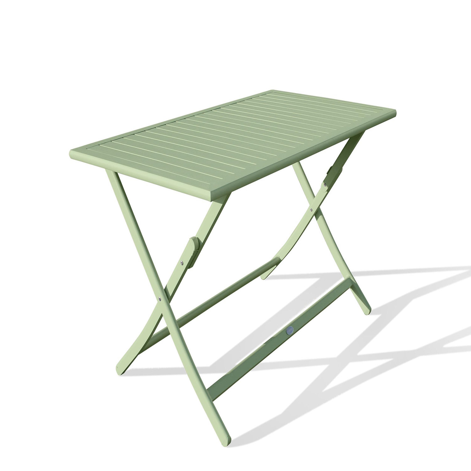 Dcb Garden Table de jardin pliante en aluminium (4 places) - vue 2