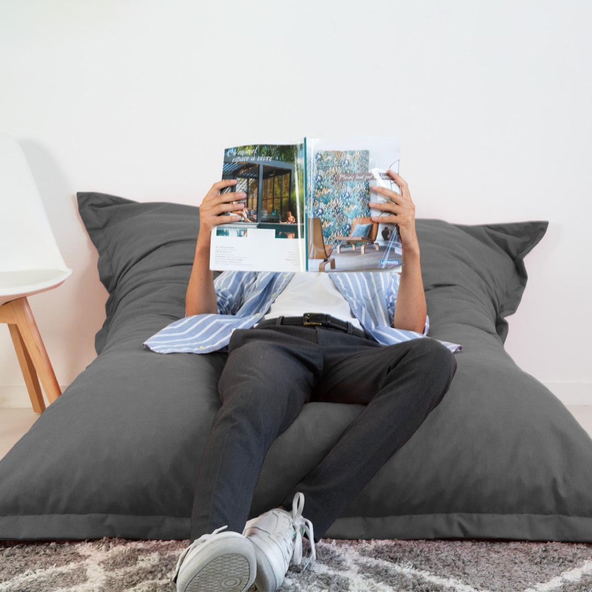 MATELAS POUR TOUS MATELAS POUR TOUS | Pouf Géant FLORIDA 140x180cm