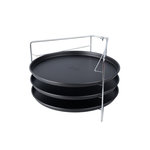 ZENKER Set de 3 plaques à pizza et une grille de superposition 29 cm Zenker Special Countries