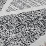 Voir la diapositive 4 : VIDAXL Tapis Noir et gris 160x230 cm Coton
