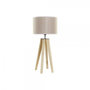 Voir la diapositive 1 : MARKET24 Lampe de bureau DKD Home Decor Beige Bois Marron 220 V 50 W 30 x 30 x 69 cm