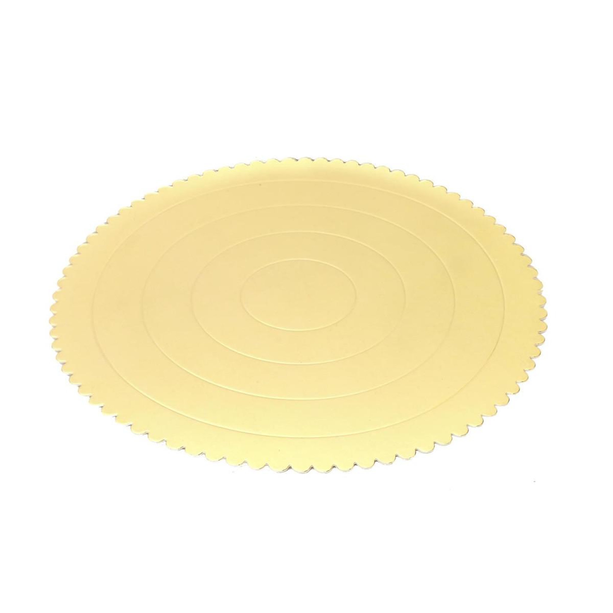 Lily Cook Lot de 5 Supports à Gâteaux  Ronds  29cm Or