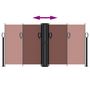 Voir la diapositive 5 : VIDAXL Auvent lateral retractable marron 120x600 cm