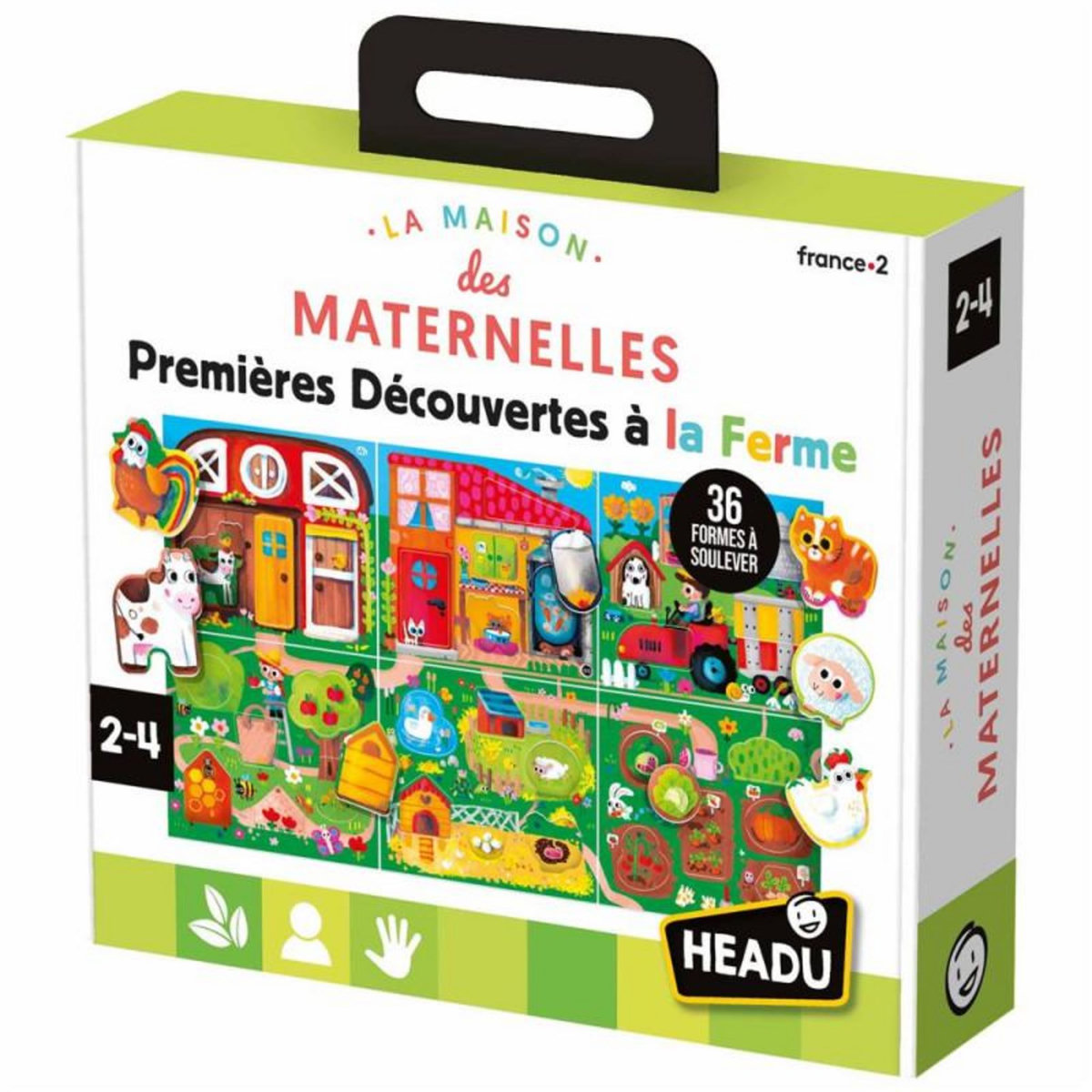 HEADU Jeu éducatif Headu Premières Découvertes à la Ferme