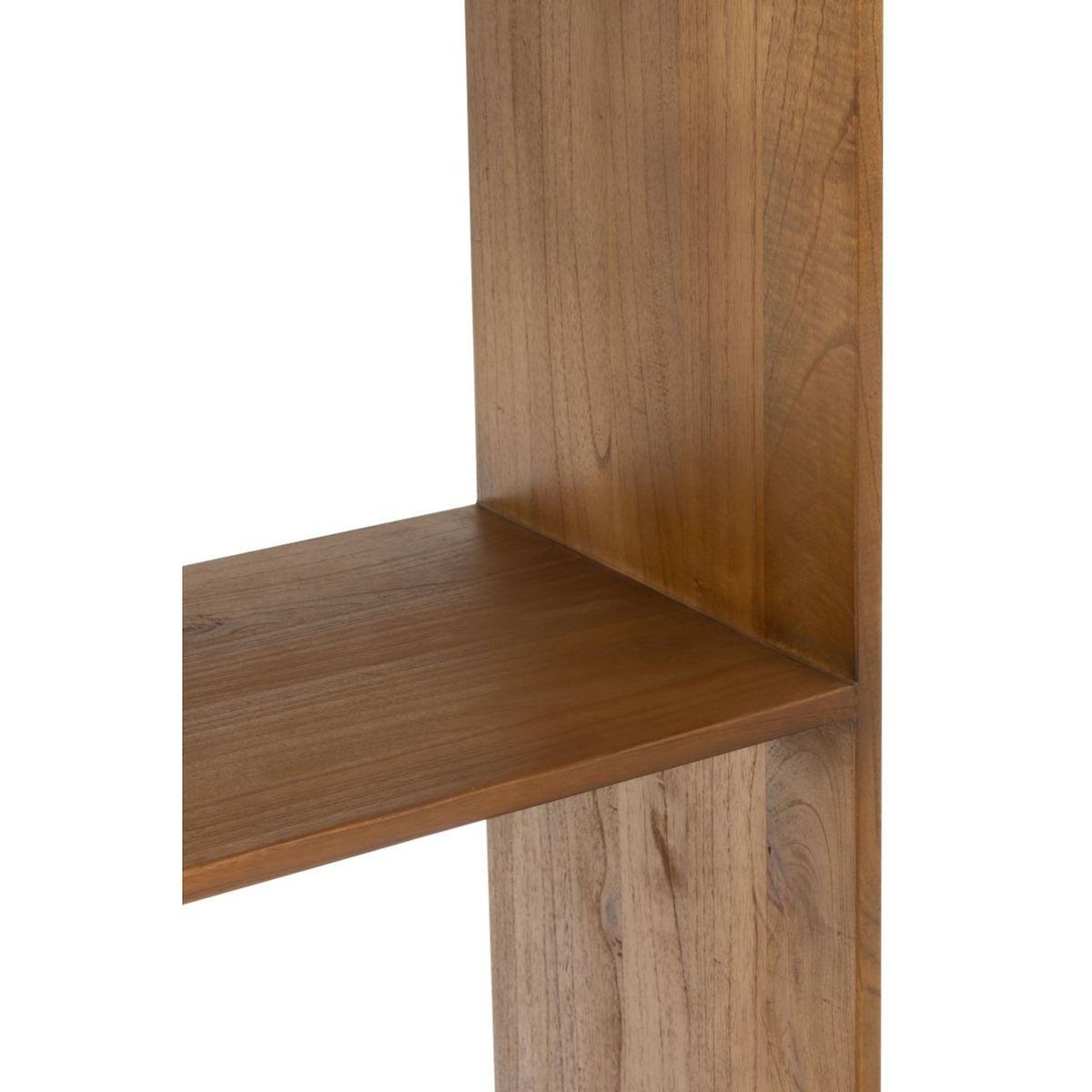 Paris Prix Étagère Murale en Bois  Cub  156cm Marron