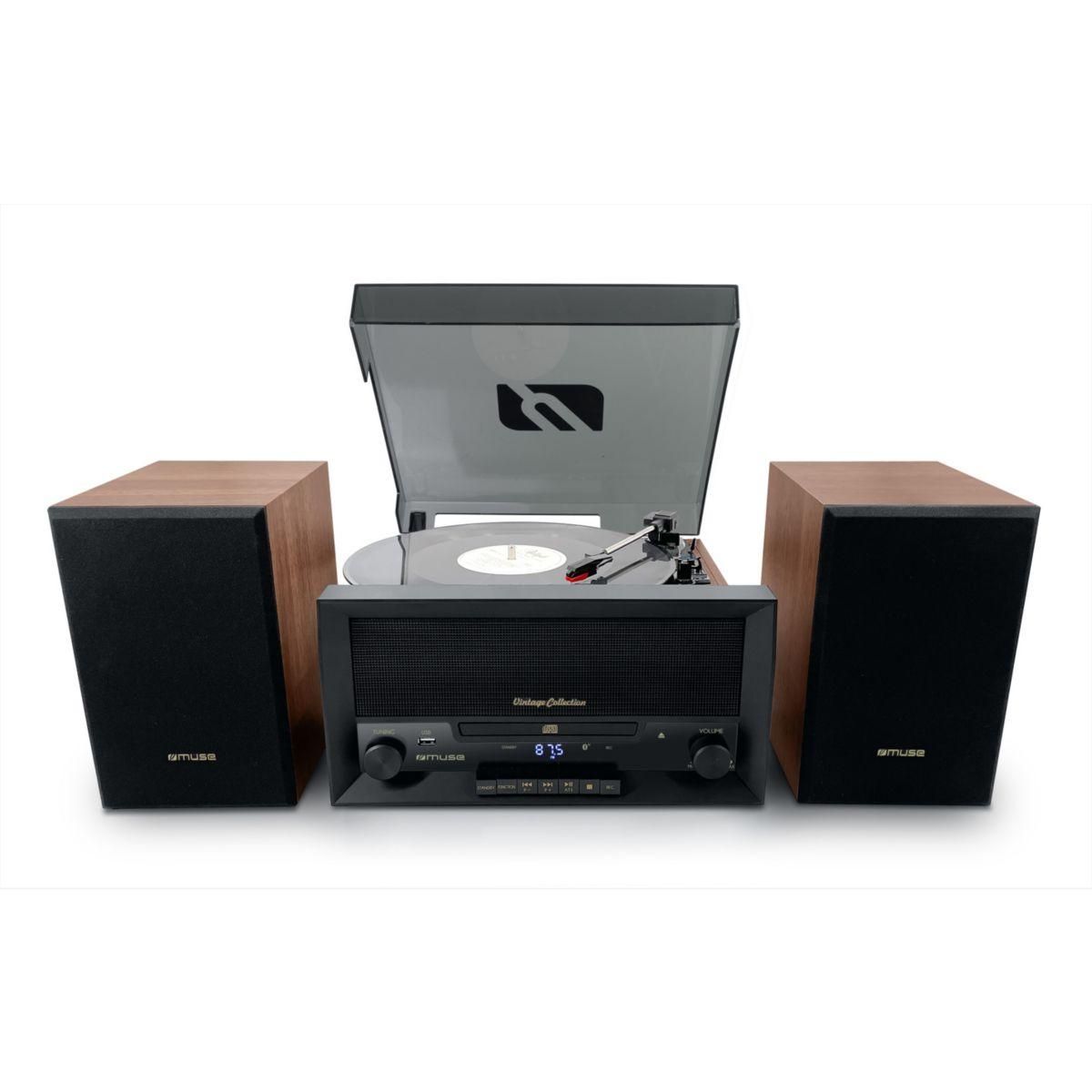 Muse Platine vinyle MT-120 BT Bois