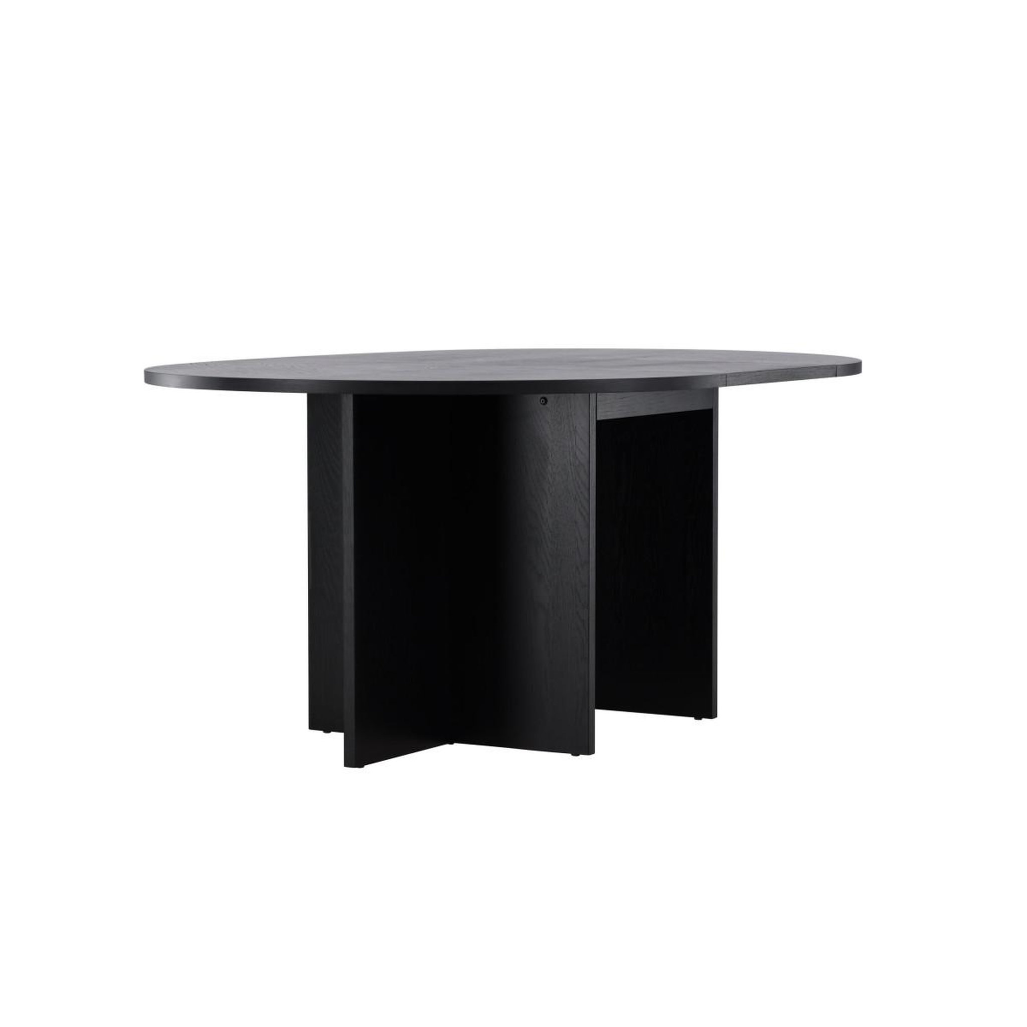 Voir la diapositive 4 : Paris Prix Table à manger extensible  strada  120-170cm noir