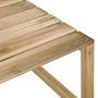 Voir la diapositive 5 : VIDAXL Canape d'angle palette de jardin Bois de pin impregne de vert