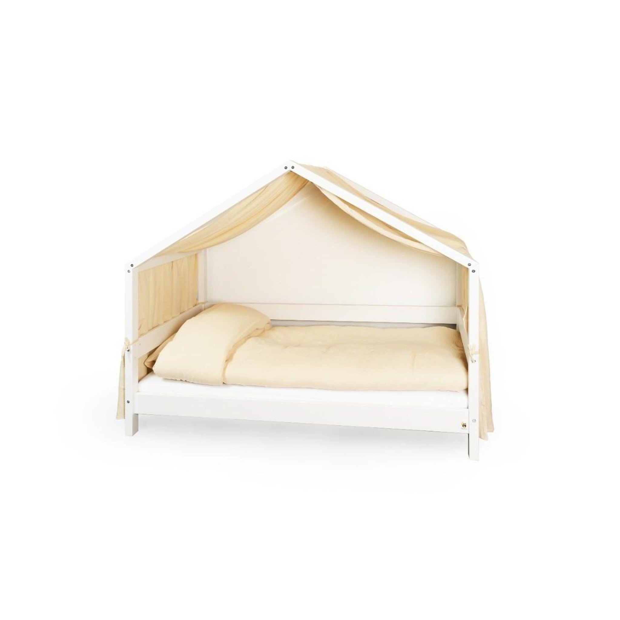 Voir la diapositive 3 : YAPPY KIDS YappyMuslin - Parure de lit 150x200 cm et 50x60 cm - Beige