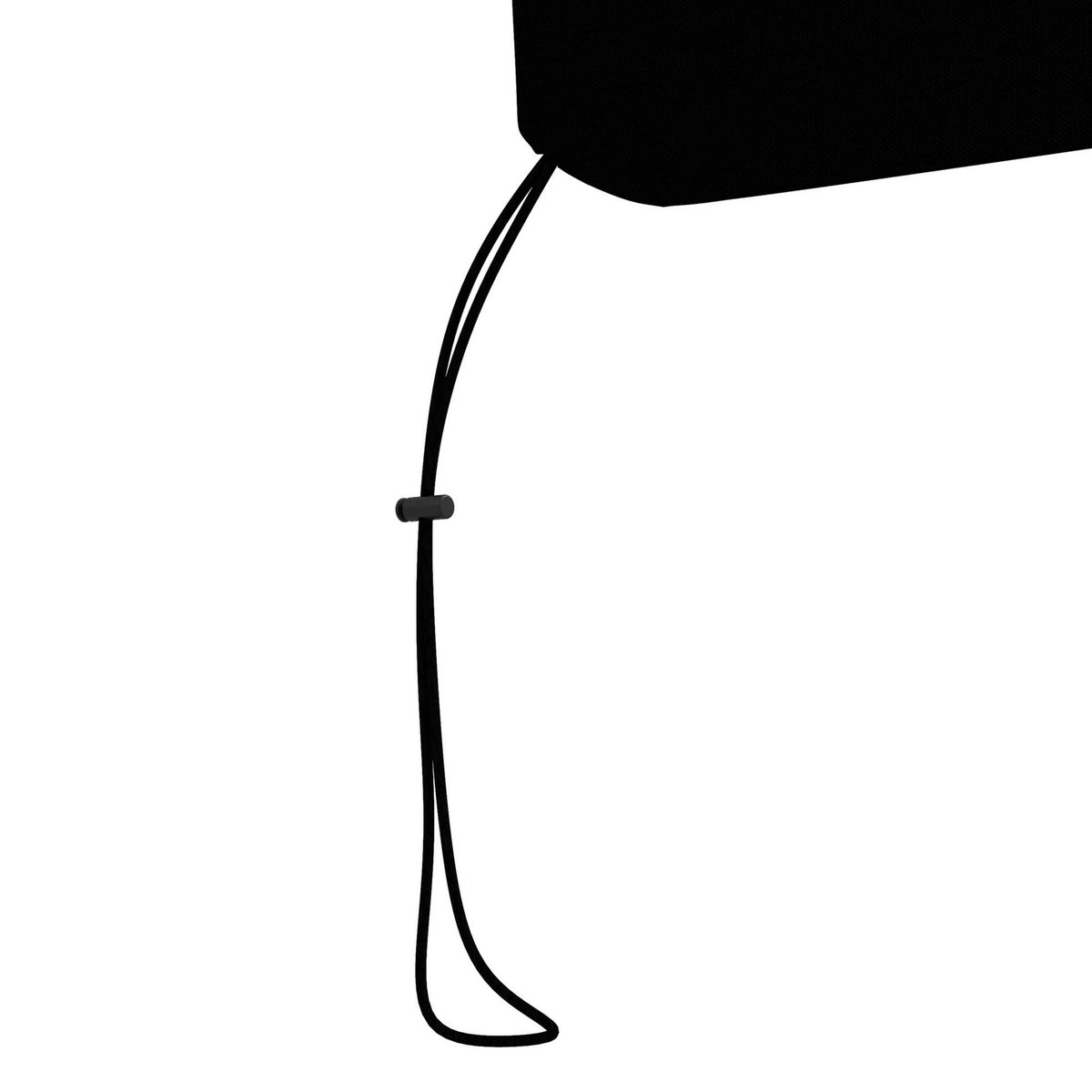 HOMCOM Housse de table de ping-pong avec fermeture éclair anti-UV imperméable noir