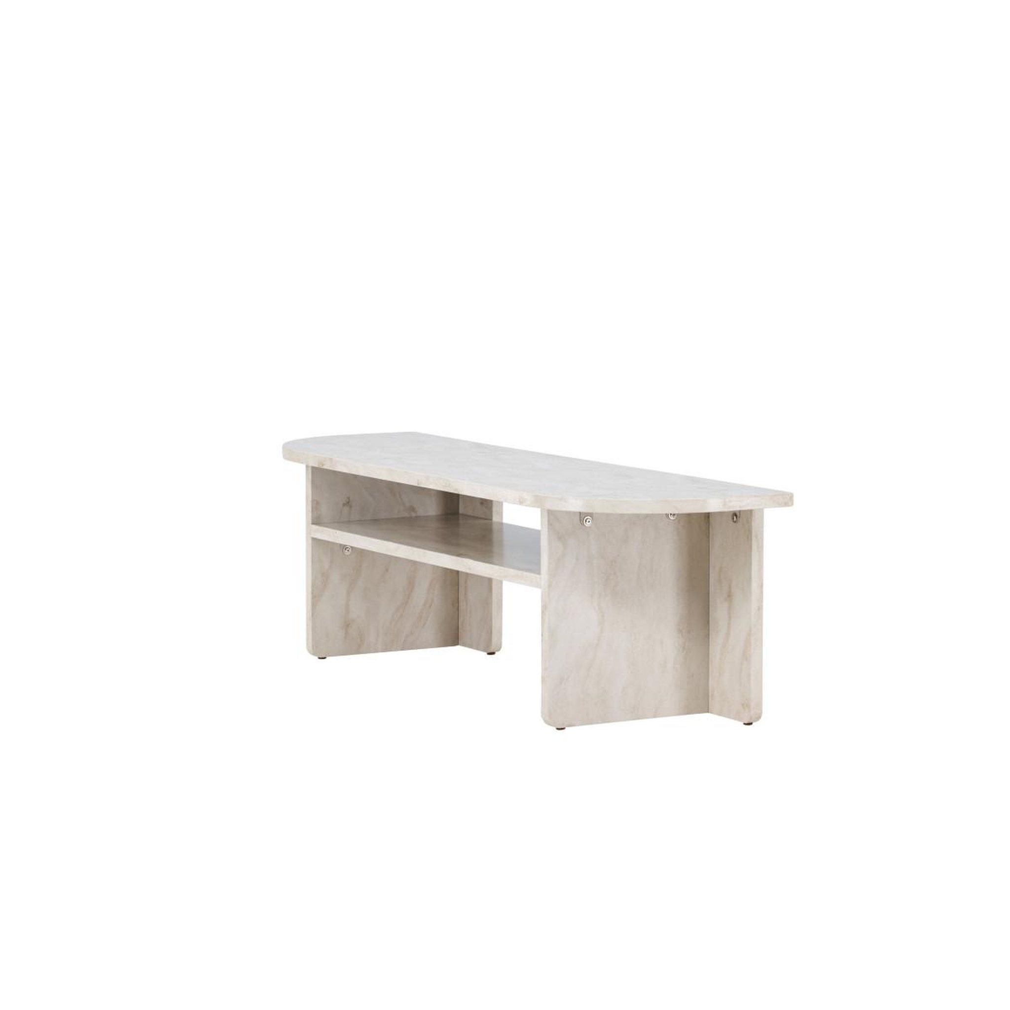 Voir la diapositive 6 : Paris Prix Meuble tv effet marbre  alesund  140cm beige