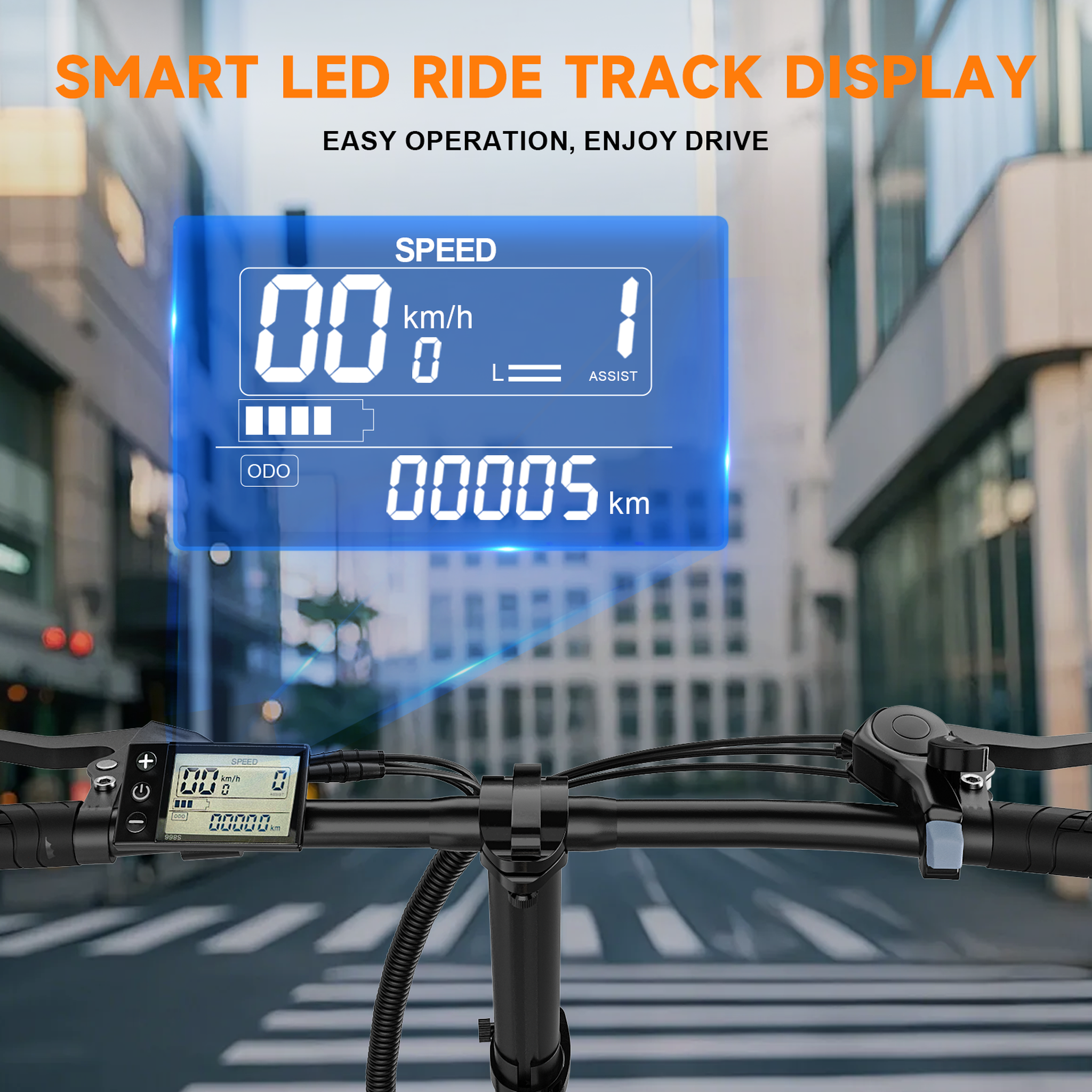 Voir la diapositive 5 : CHEEVALRY Vélo électrique pliant CHEEVALRY C16-1