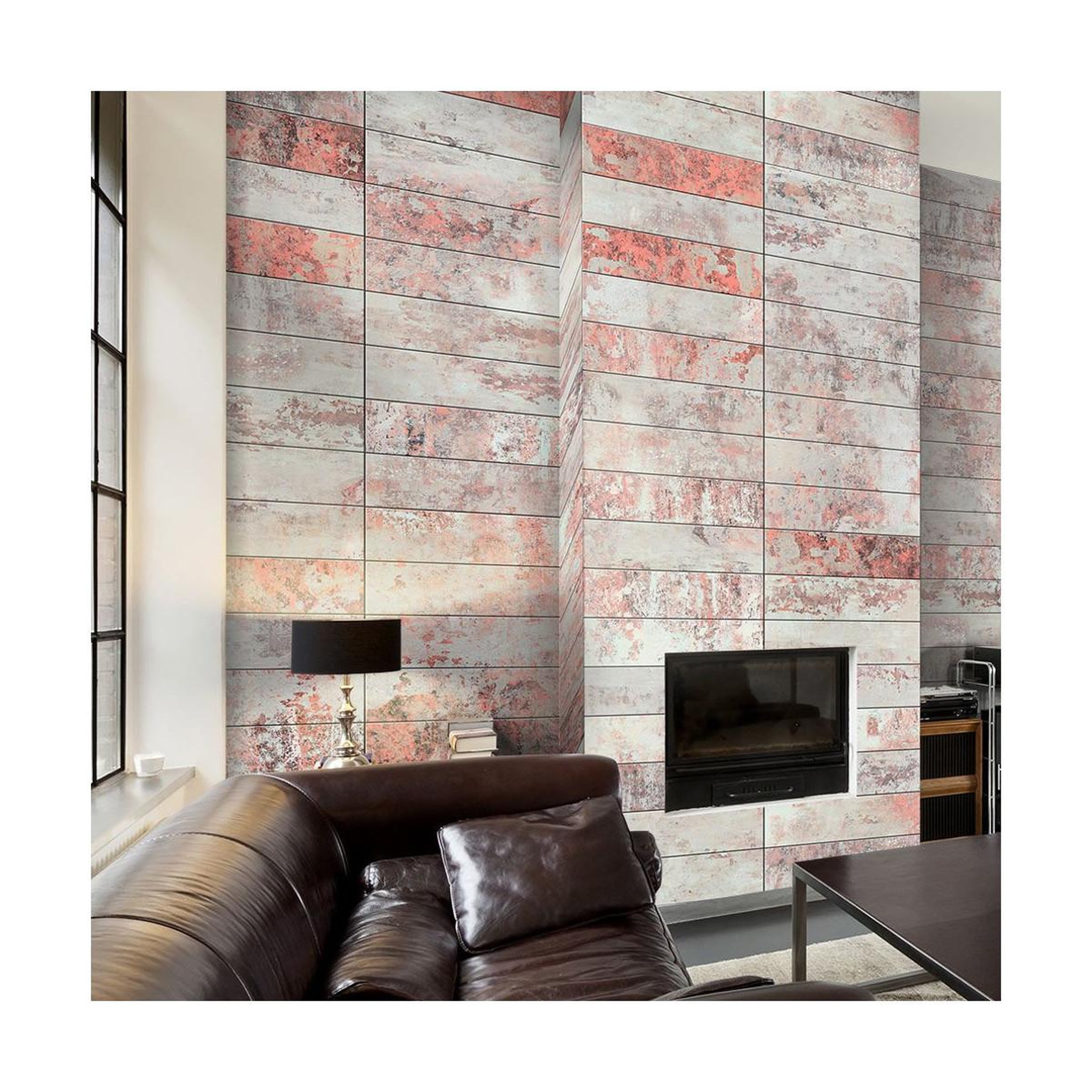 Paris Prix Papier peint  orange marble  50x1000cm